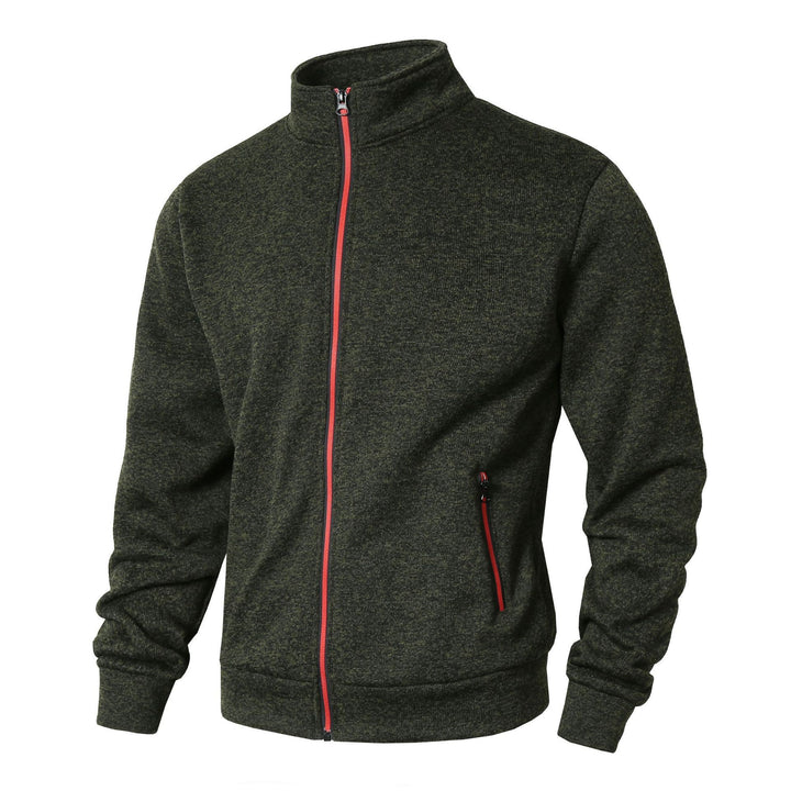 Men's sports jacket with modern zipper and high collar Lisslune