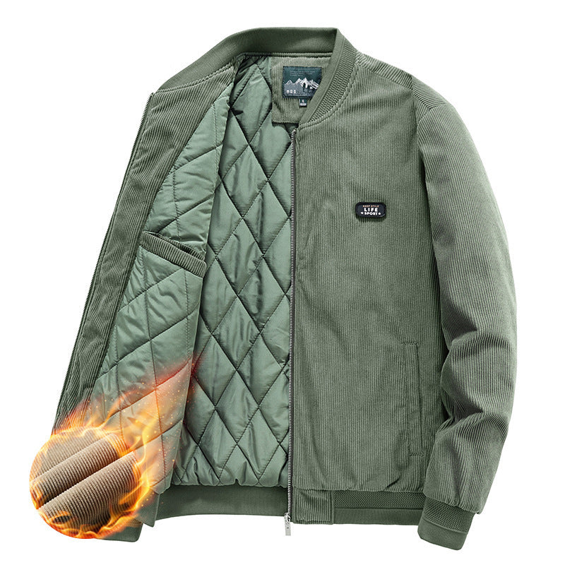 Men's lightweight quilted jacket with comfortably lined interior Lisslune