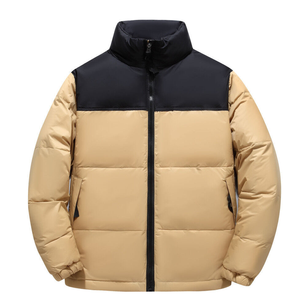 Men's stylish and functional padded jacket with high collar Lisslune