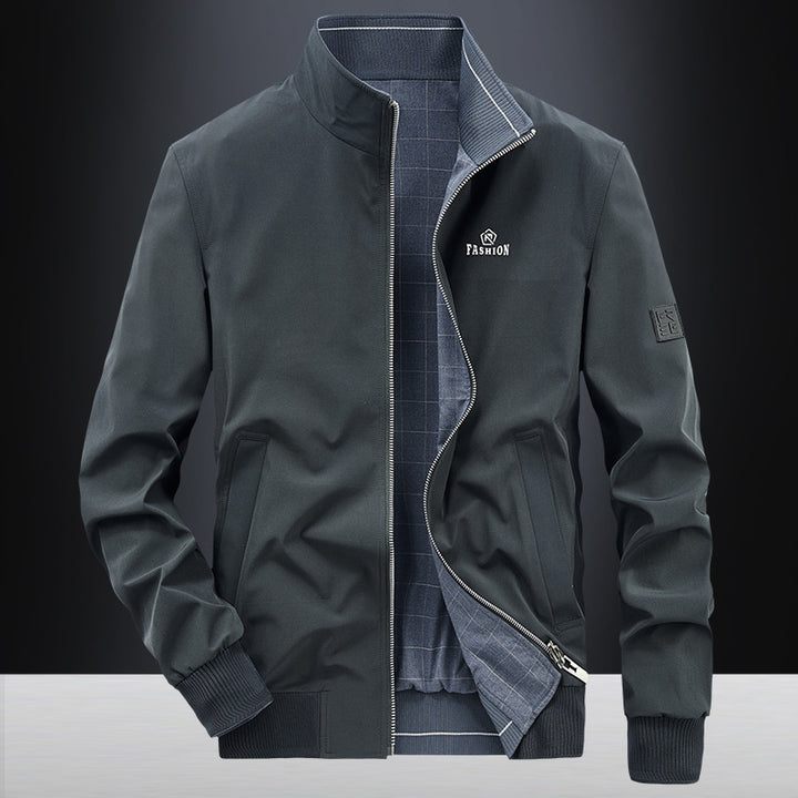 Men's Fashionable Bomber Jacket with Soft Inner Lining Lisslune