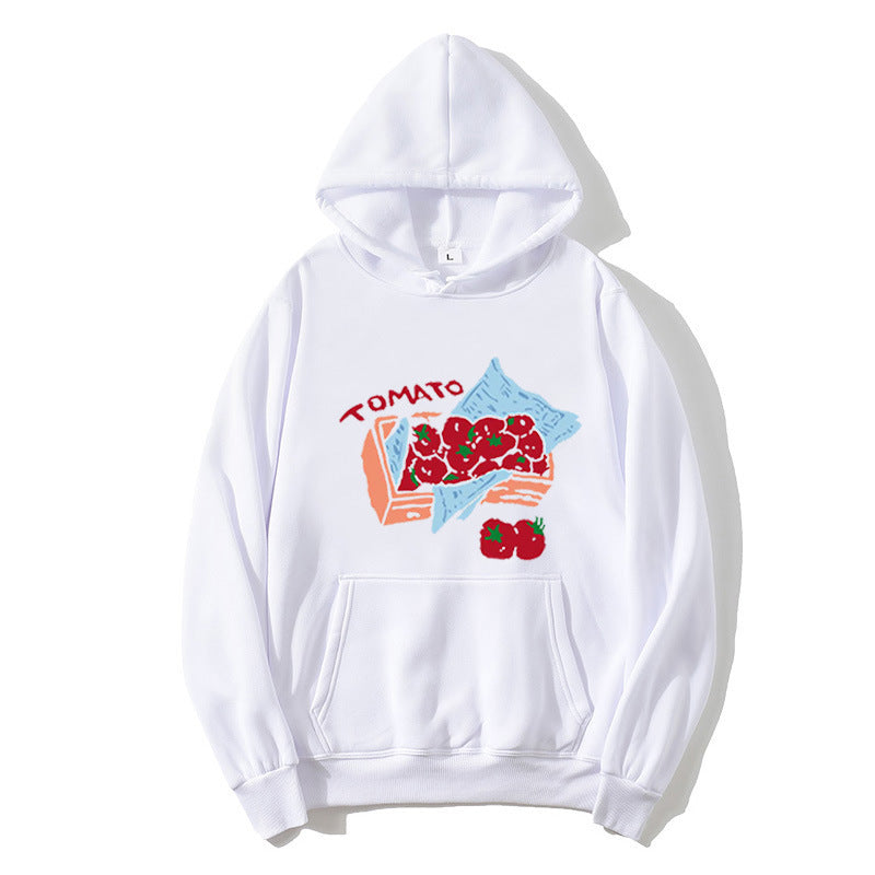 Women's hoodie with creative vegetable motif Lisslune