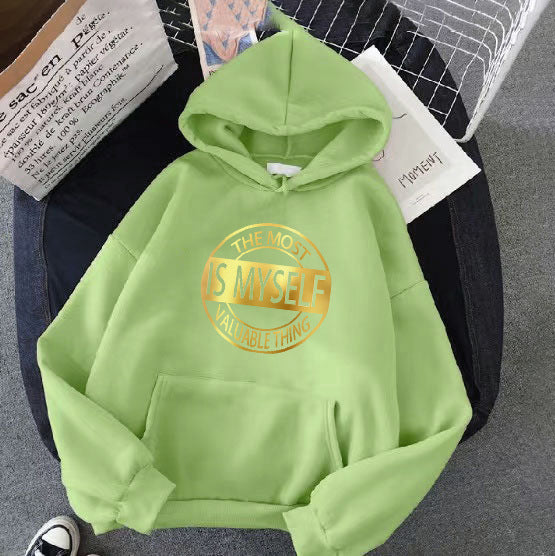 Women's hoodie with inspiring lettering Lisslune