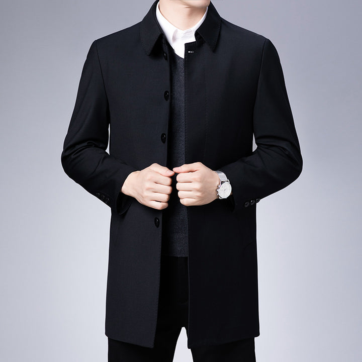 Men's Classic Trench Coat Lisslune