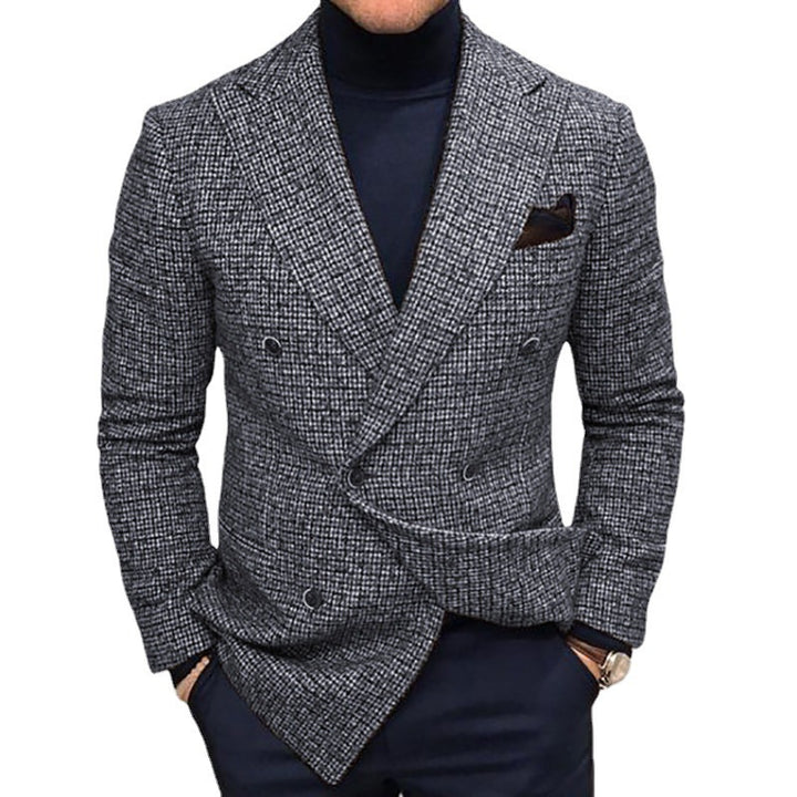 Men's elegant double-lined blazer Lisslune