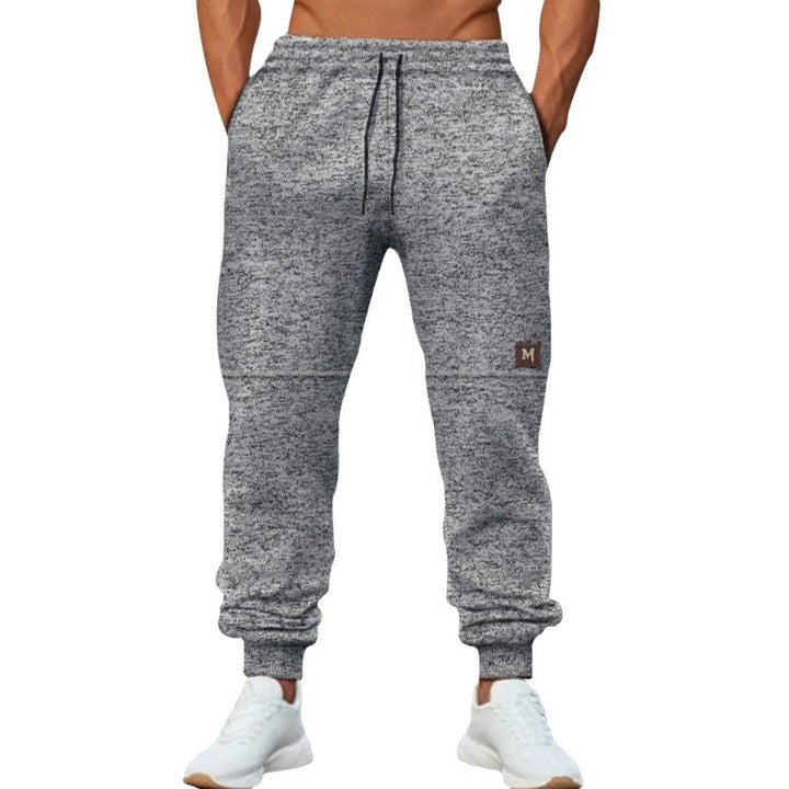 Men's sporty sweatpants with adjustable drawstring and pockets Lisslune