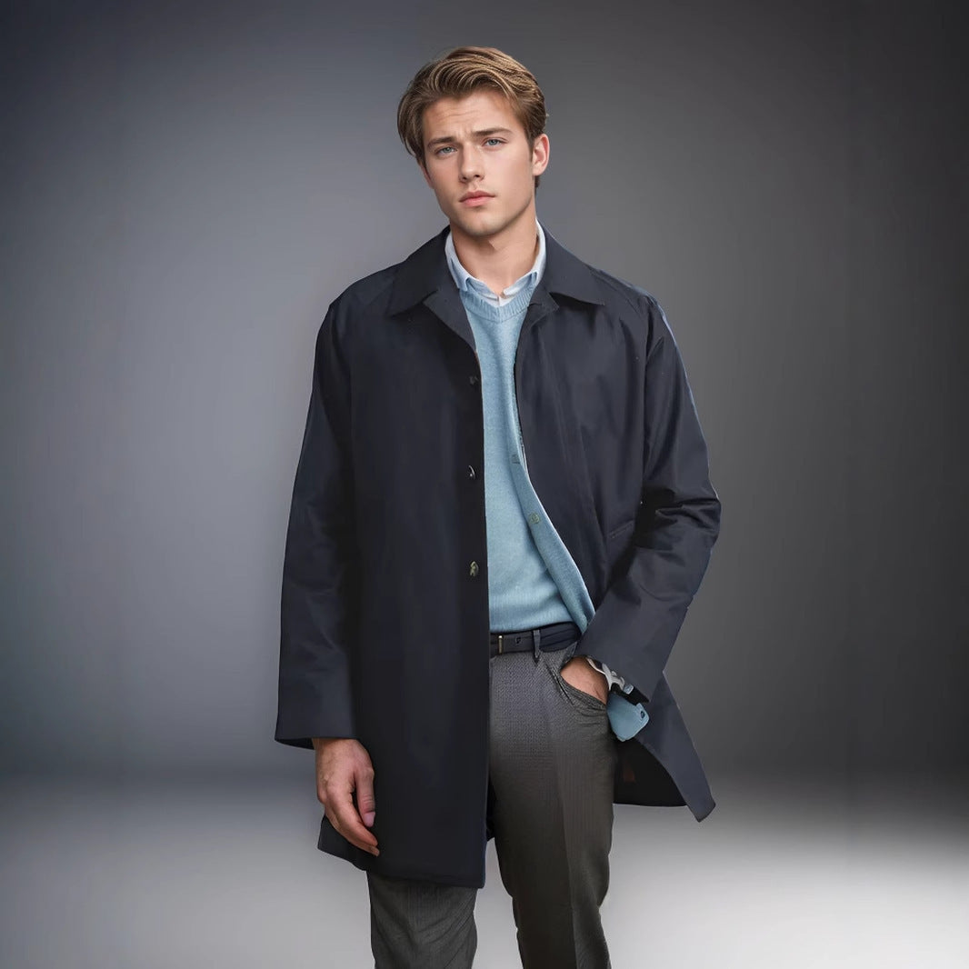 Men's loosely cut transitional coat Lisslune