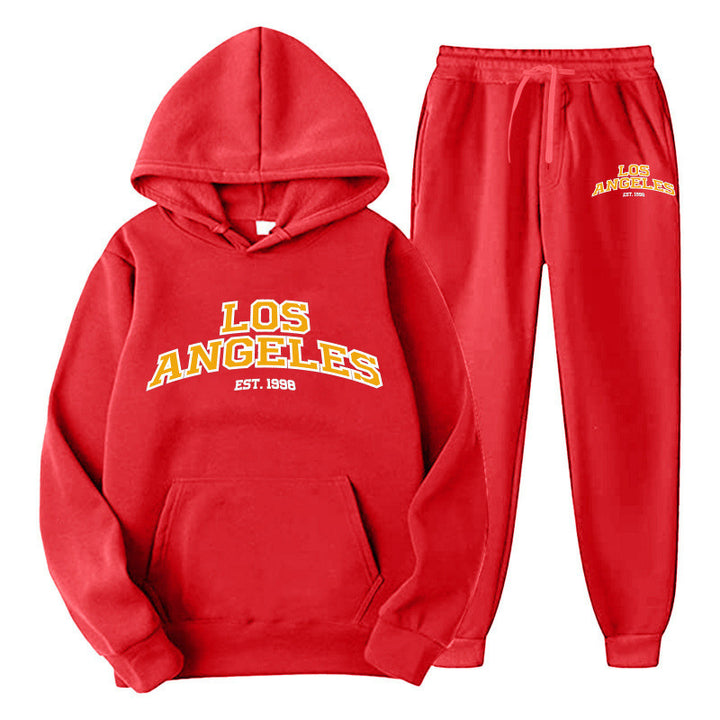 Women's Sporty Hoodie and Jogging Pants Set Lisslune