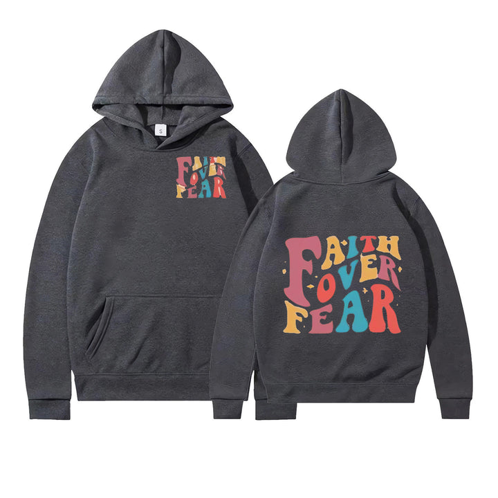 Women's Hoodie with Motivational Graphic Details Lisslune