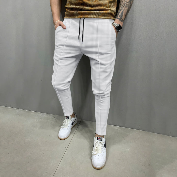 Men's elegant jogging pants with stylish details Lisslune