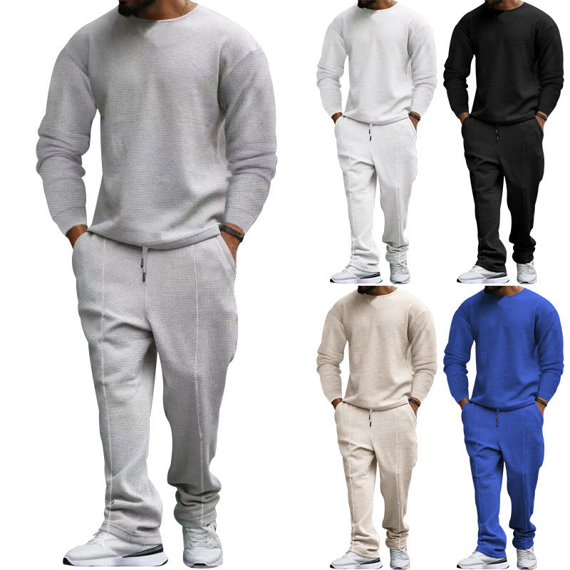 Men's Casual Knit Suit Lisslune