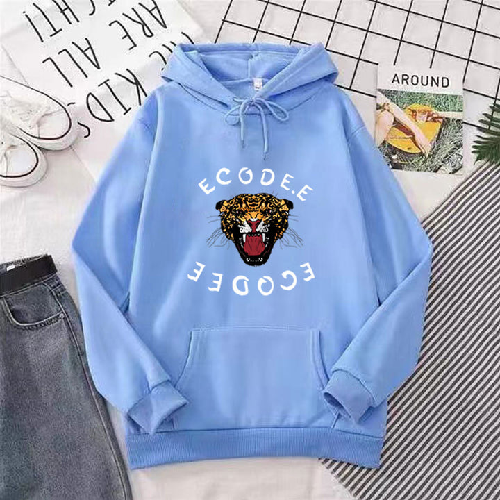 Women's hoodie with tiger-like graphic design Lisslune