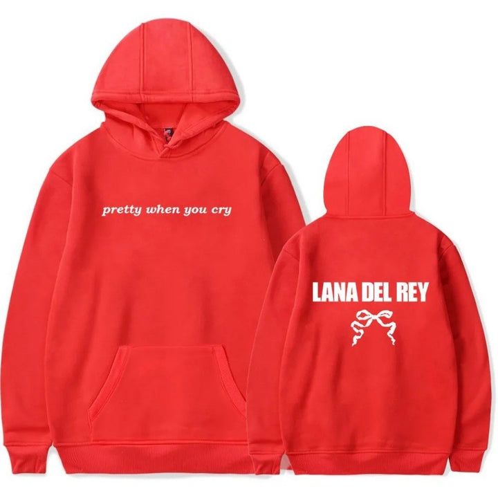 Women's hoodie with creative lettering and casual fit Lisslune