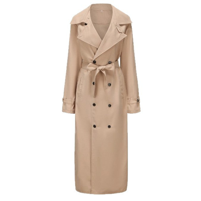 Men's Elegant Long Trench Coat Skorter