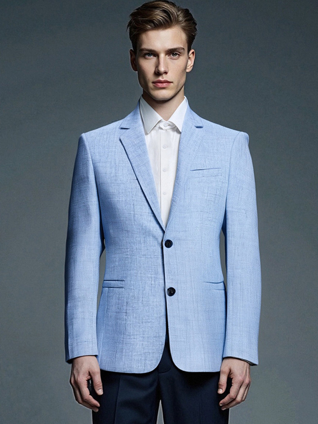 Men's elegant structured suit jacket Lisslune