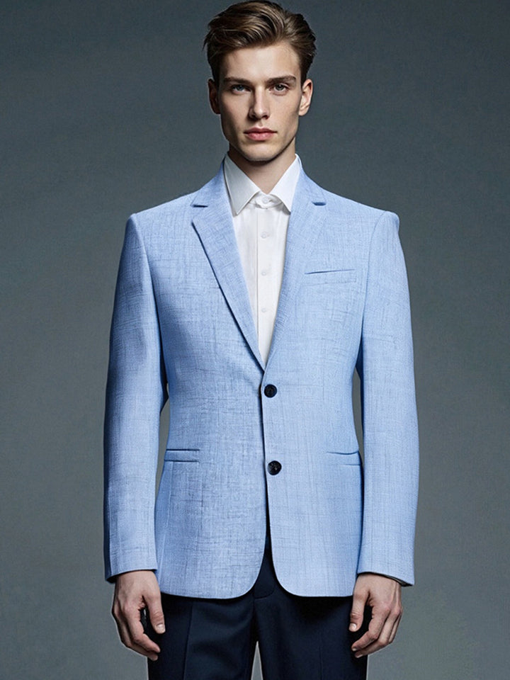 Men's elegant structured suit jacket Lisslune