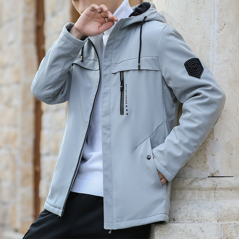 Men's Waterproof Transitional Jacket with Versatile Pockets Lisslune