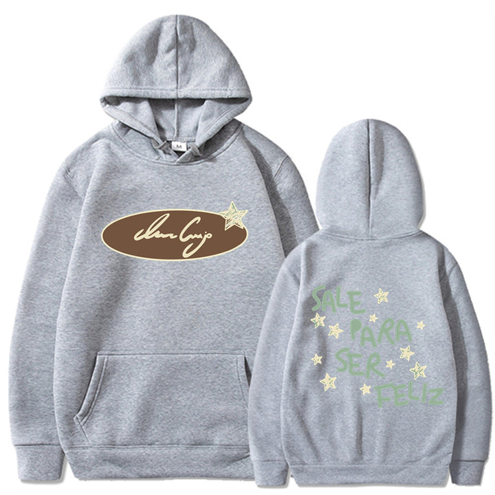 Women's hoodie sweatshirt with creative lettering and eye-catching design Lisslune