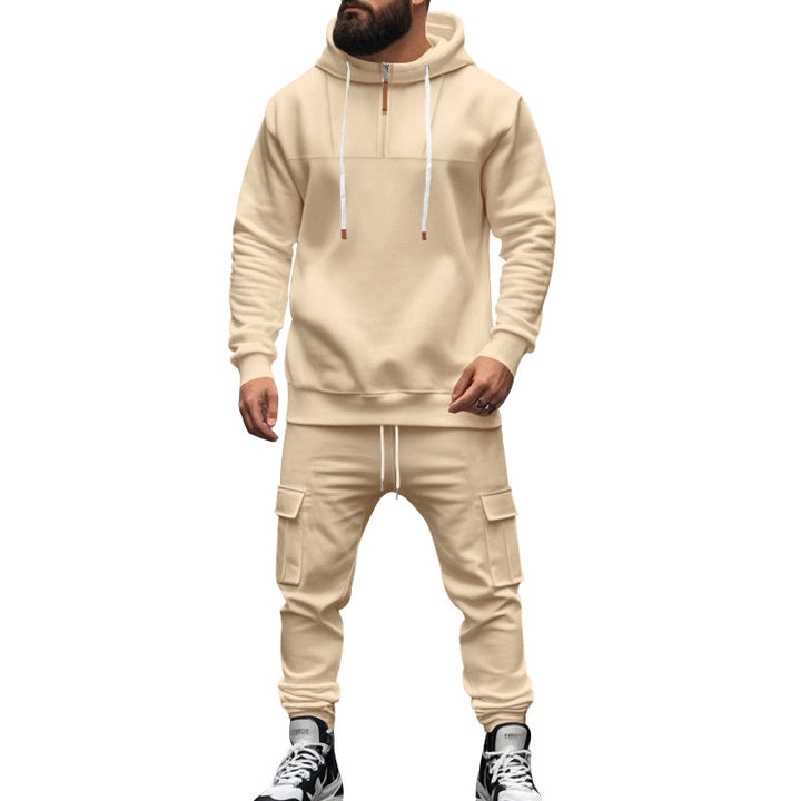 Men's sporty hoodie and cargo pants set Lisslune
