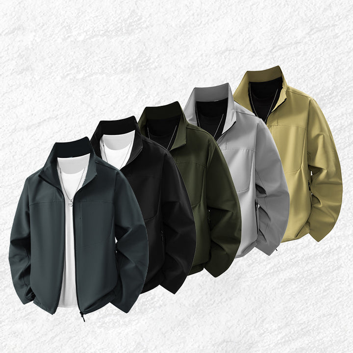 Men's lightweight functional jacket with practical pockets Lisslune