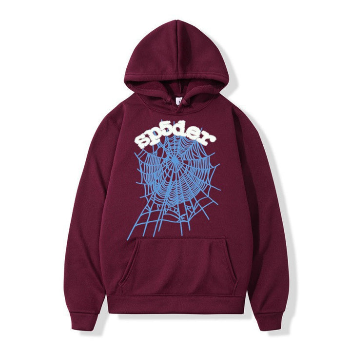 Women's hoodie with creative spider motif and comfortable fit Lisslune