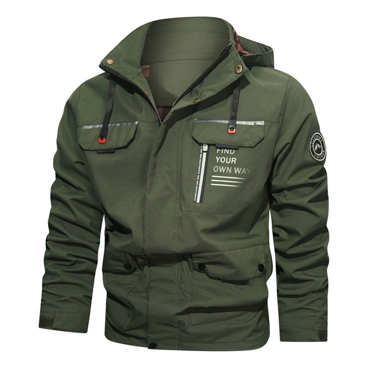 Men's Functional Transitional Jacket with Practical Pockets and Stylish Design Lisslune