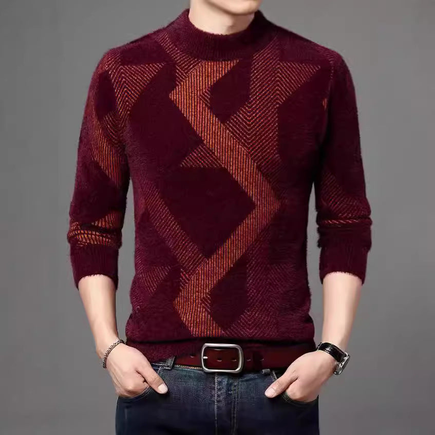 Men's fashionable knitted sweater Lisslune