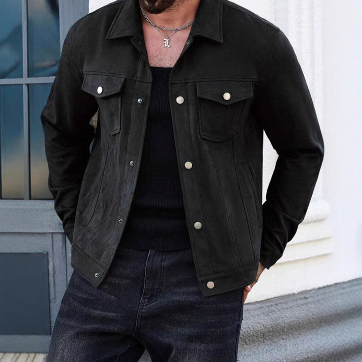 Men's Trendy and Comfortable Suede Jacket Lisslune