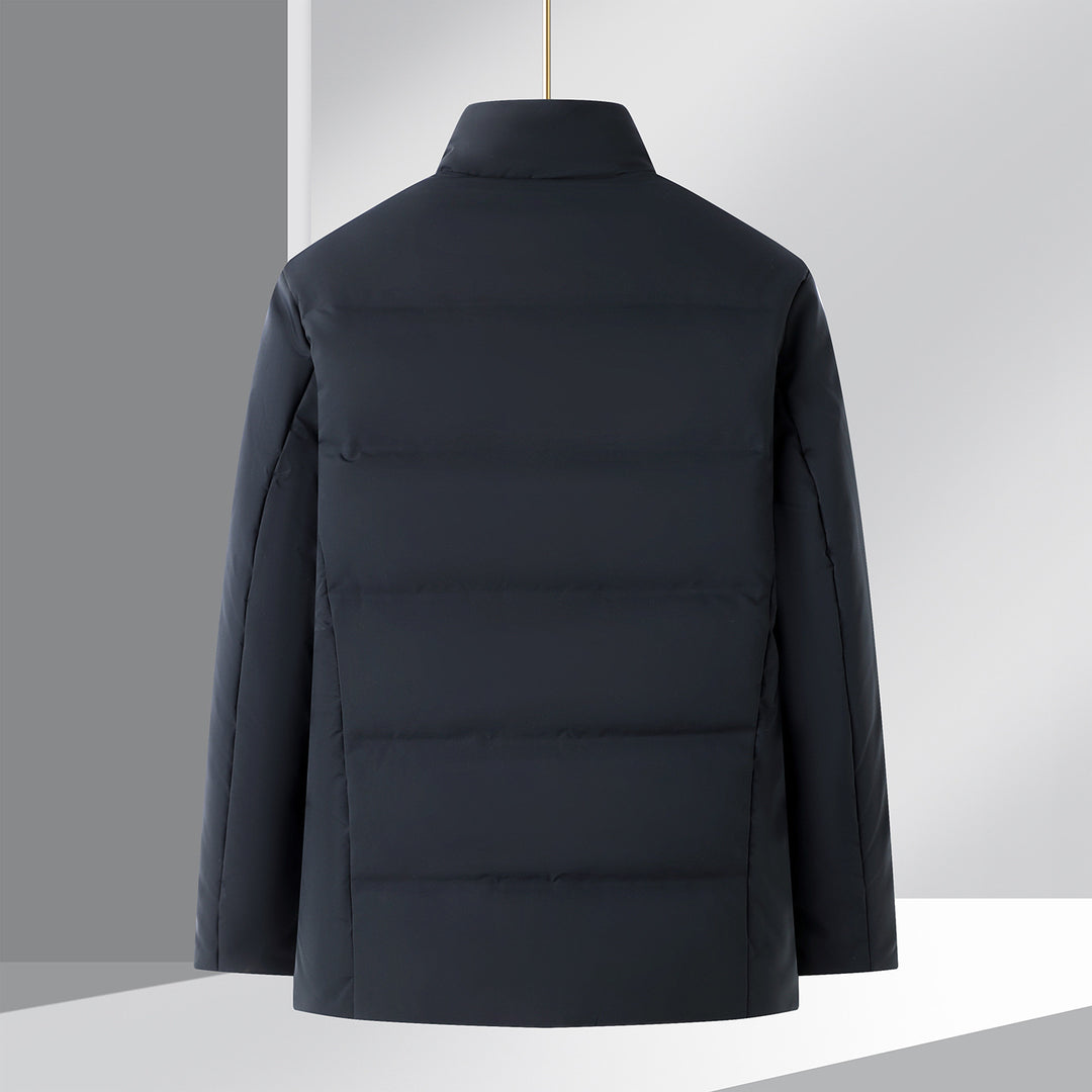 Men's Warming Winter Jacket with Stylish Details Lisslune