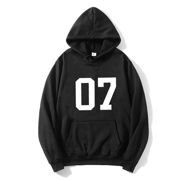 Women's hoodie with large lettering Lisslune