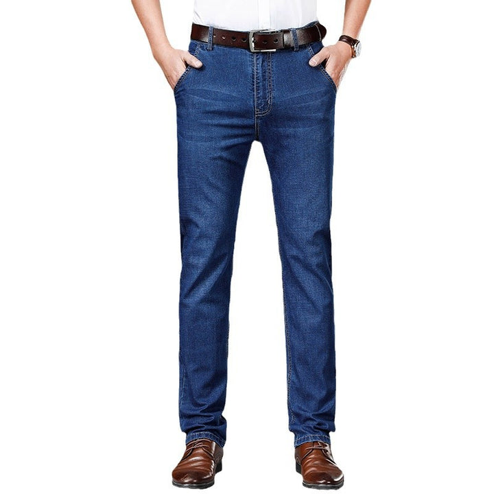 Men's casual Slim Fit jeans made of high-quality denim fabric Lisslune