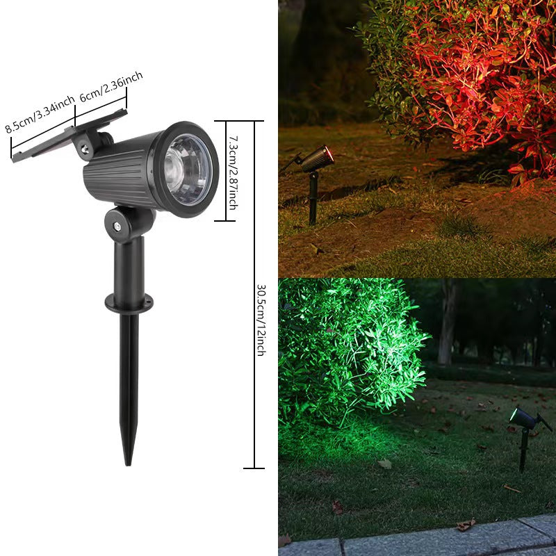Lisslune | LED Solar Spotlight Lights for the Garden