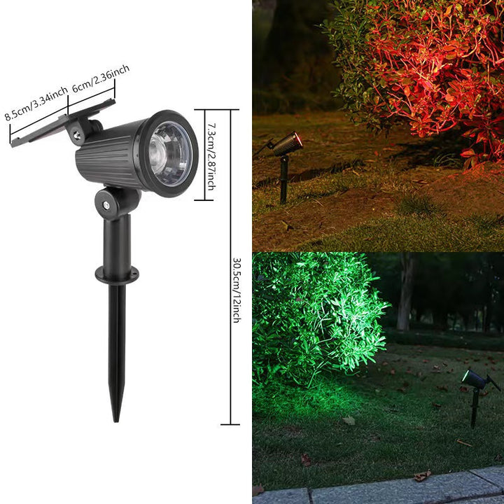 Lisslune | LED Solar Spotlight Lights for the Garden