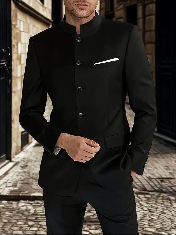 Men's elegant suit blazer in modern style Lisslune