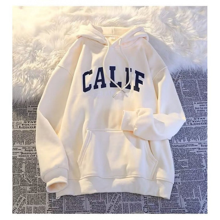 Women's hoodie with eye-catching Uni logo and soft inner lining Lisslune