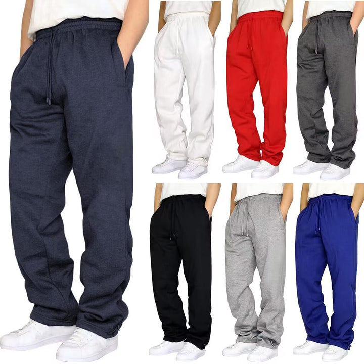 Women's comfortable sweatpants with side pockets and elastic waistband Lisslune