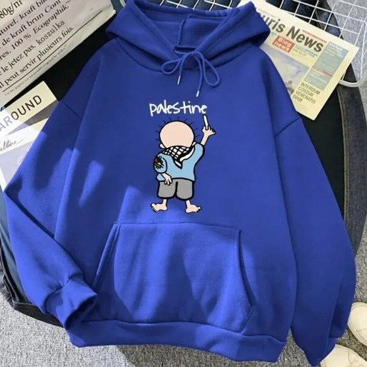 Women’s hoodie with creative illustration design Lisslune