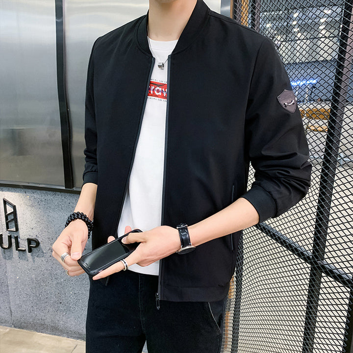 Men's sporty bomber jacket Lisslune