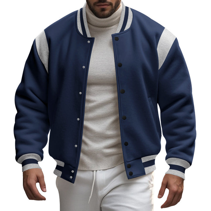 Men's stylish sweatshirt jacket in sports look Lisslune