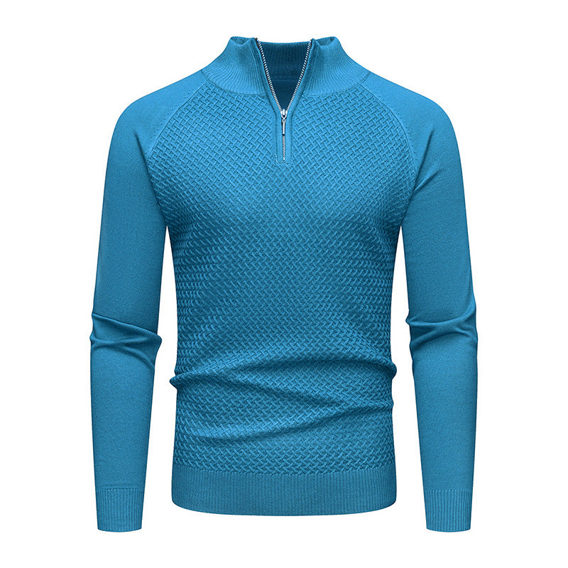 Men's knitted sweater with zipper Lisslune