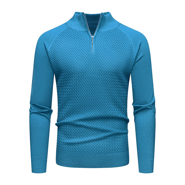 Men's knitted sweater with zipper Lisslune