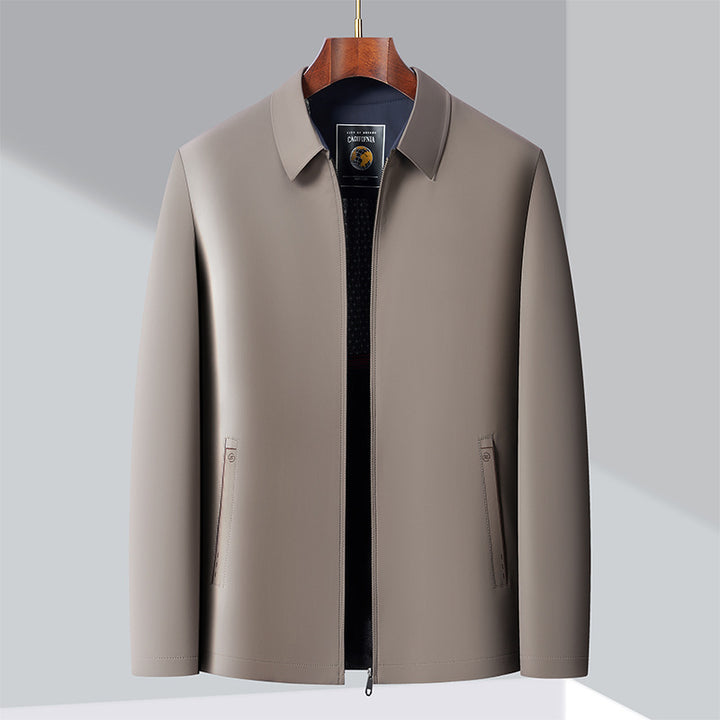Men's Fashionable Lightweight Jacket with Functional Zipper Lisslune
