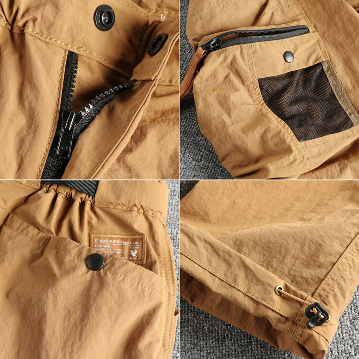 Men's Cargo Pants with multifunctional pockets and adjustable waistband Lisslune