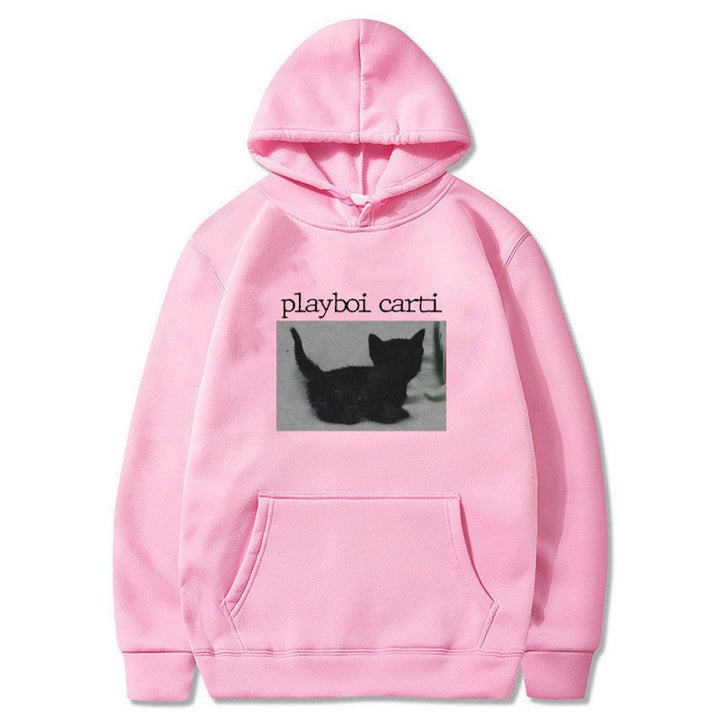 Women's hooded sweatshirt with unique artistic print Lisslune