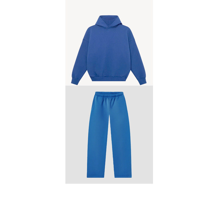 Women's Cozy Sweatshirt and Pants Set with High Collar and Casual Fit Lisslune