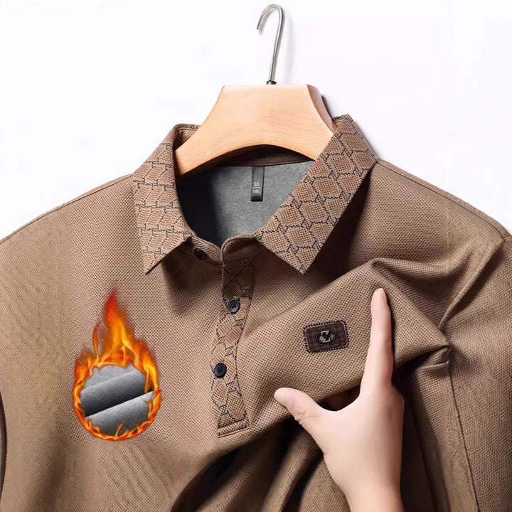 Men's geometric polo shirt Lisslune