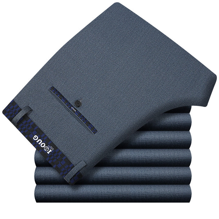 Men's High Quality Fabric Trousers in Elegant Cut Lisslune
