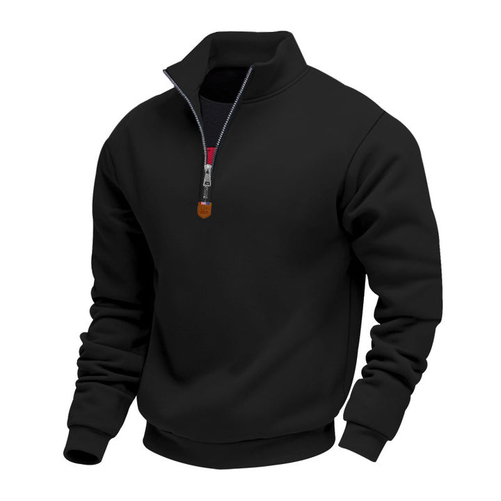 Men's sweatshirt with stand-up collar Lisslune