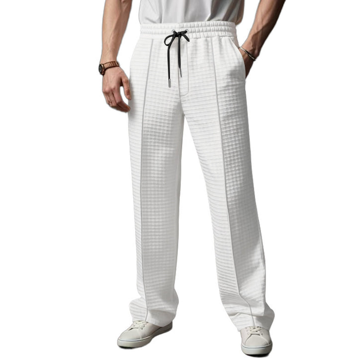Men's High-Quality Sports Pants with Elastic Waistband and Slim Fit Lisslune