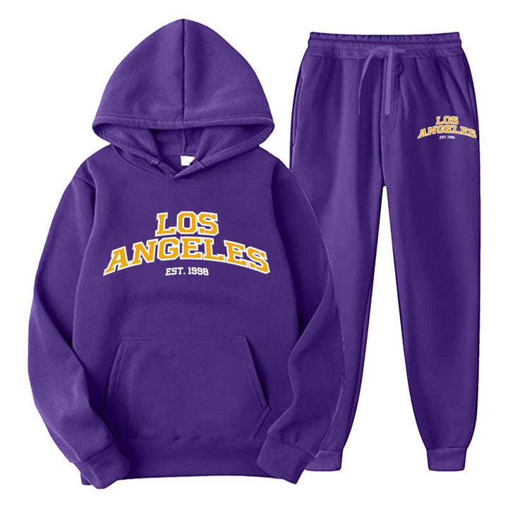 Women's Sporty Hoodie and Jogging Pants Set Lisslune