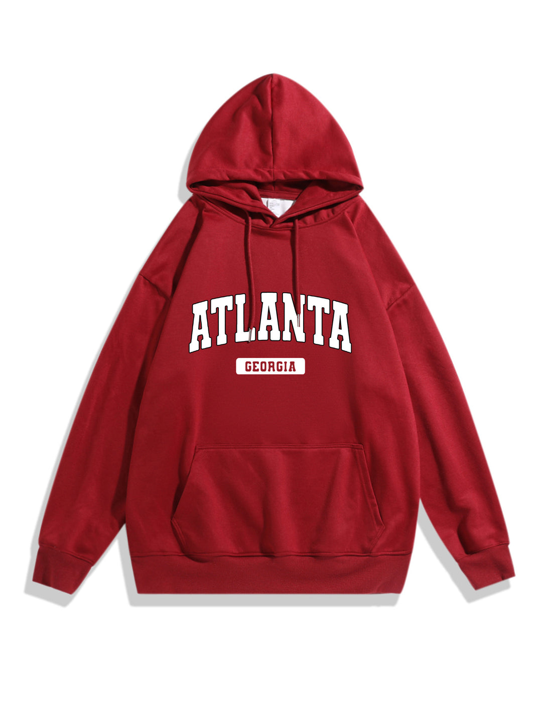 Women's hoodie with stylish Atlanta print Lisslune